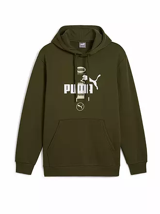 PUMA | Felpa con cappuccio da uomo Power Graphic Logo |
